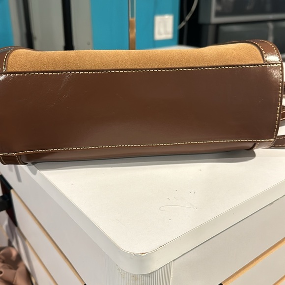 Shoulder or handheld Handbag suede - Picture 14 of 15